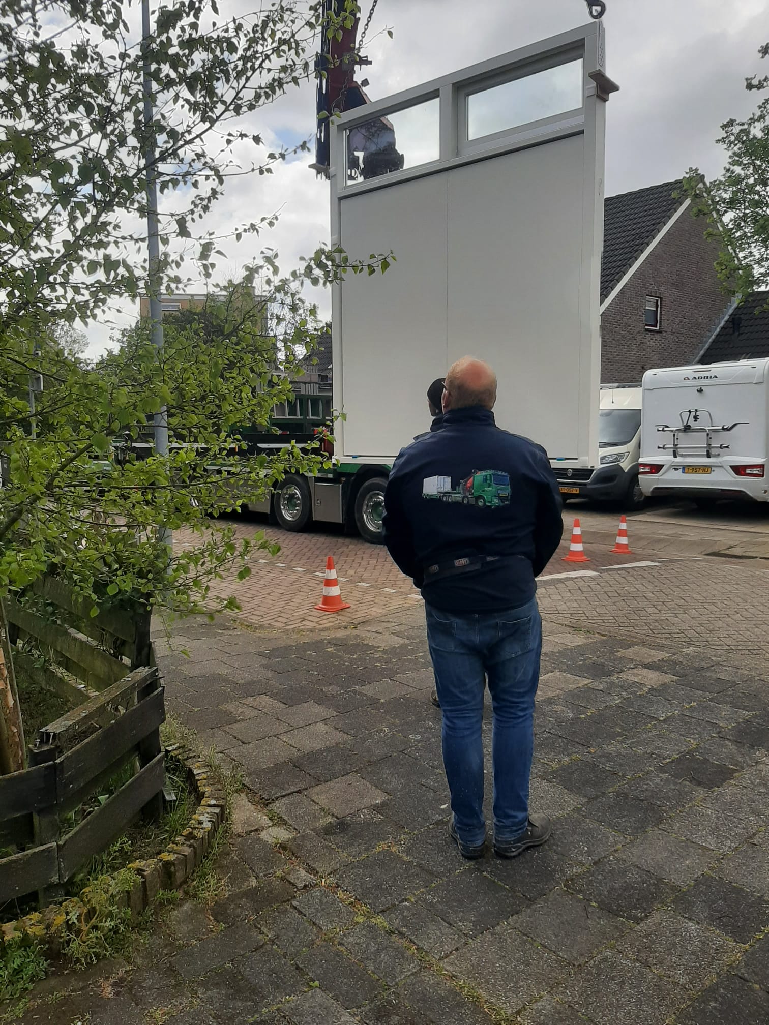 In 1 dag gedemonteerd en gemonteerd in Alkmaar