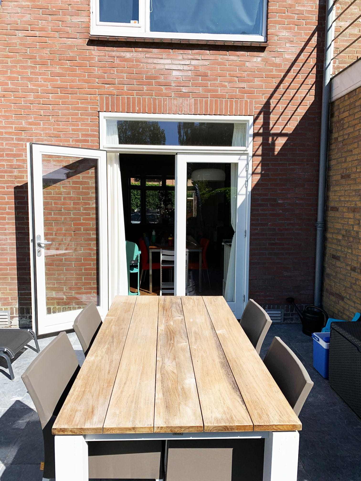 Hoogland web tij Houten klapdeuren Op Maat Geproduceerd met glas | Kozijnshop.nl
